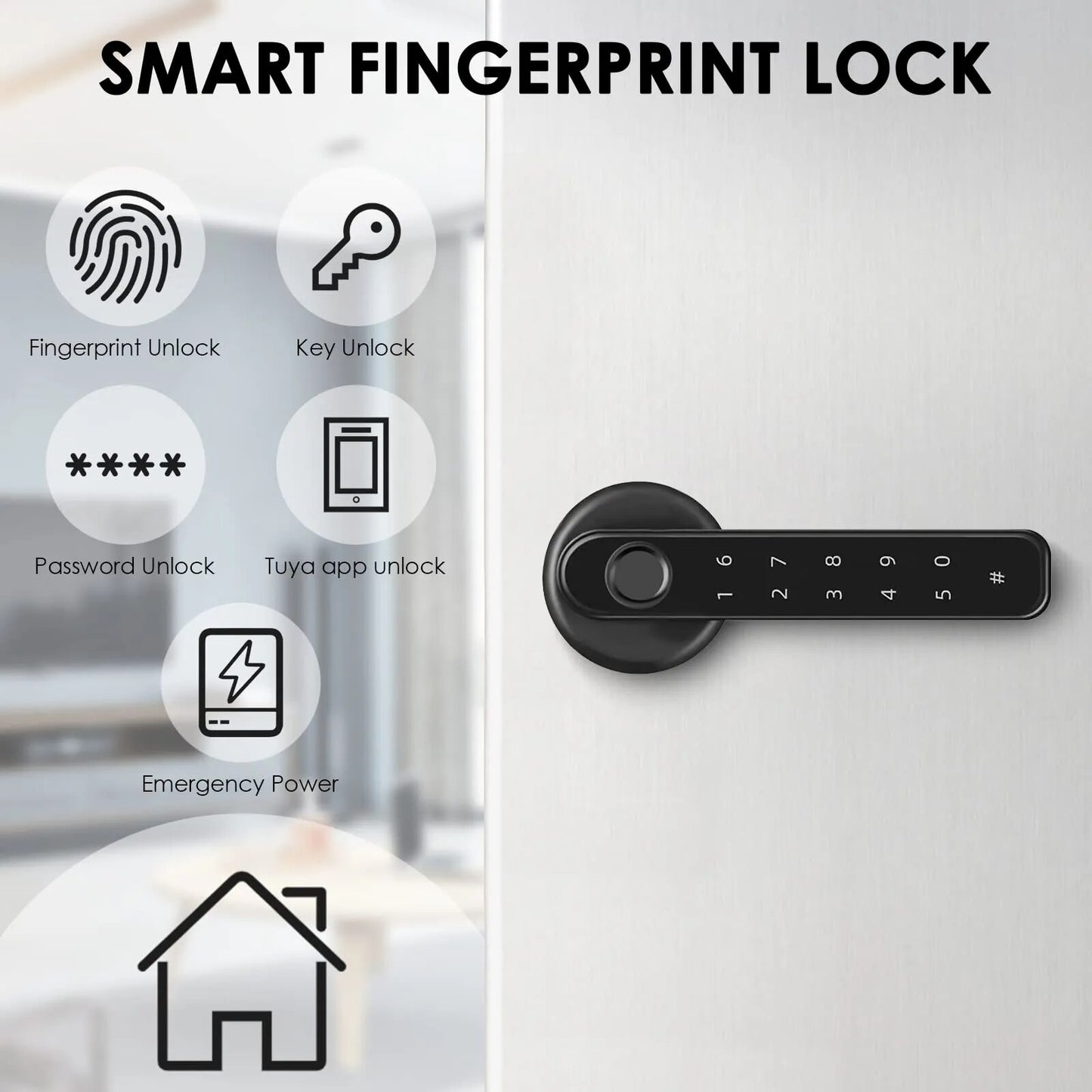 Your Next-Gen Biometric Smart Security| Electronic Digital Lock